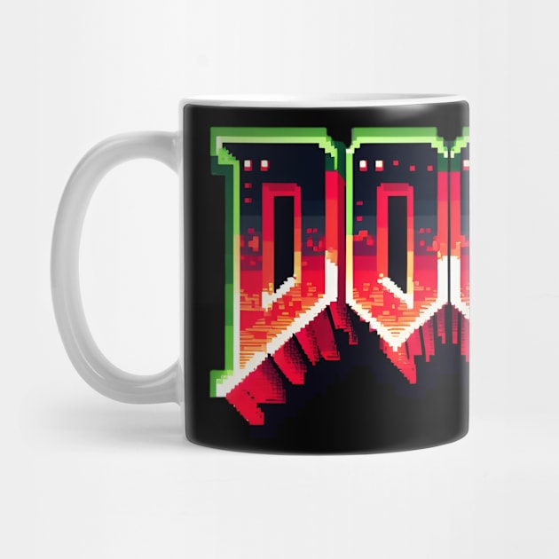 Retro Doom Revival by Teeeshirt